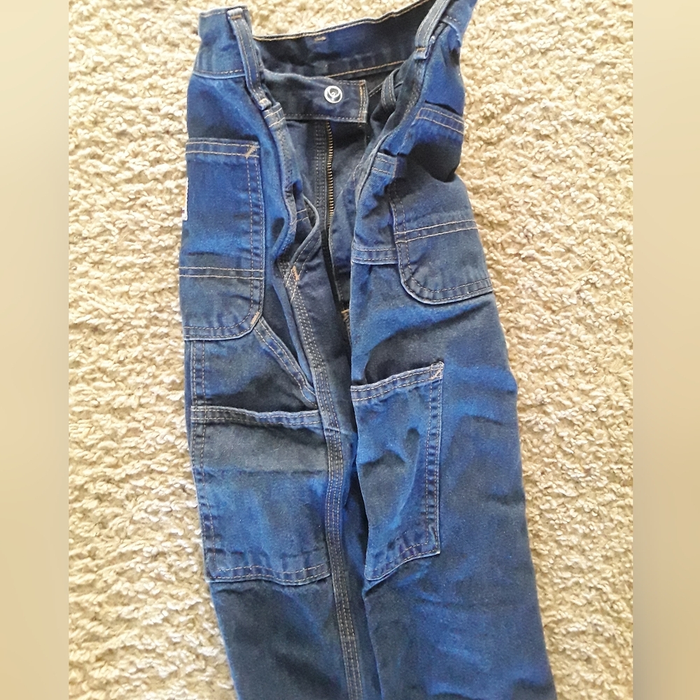 Blue FR Carhartt pant STAIN FREE 30x32